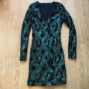 Topshop sequin dress